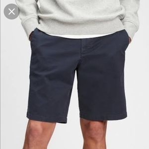 Gap, men's vintage chino navy shorts, size 29 with 12 inch inseam.